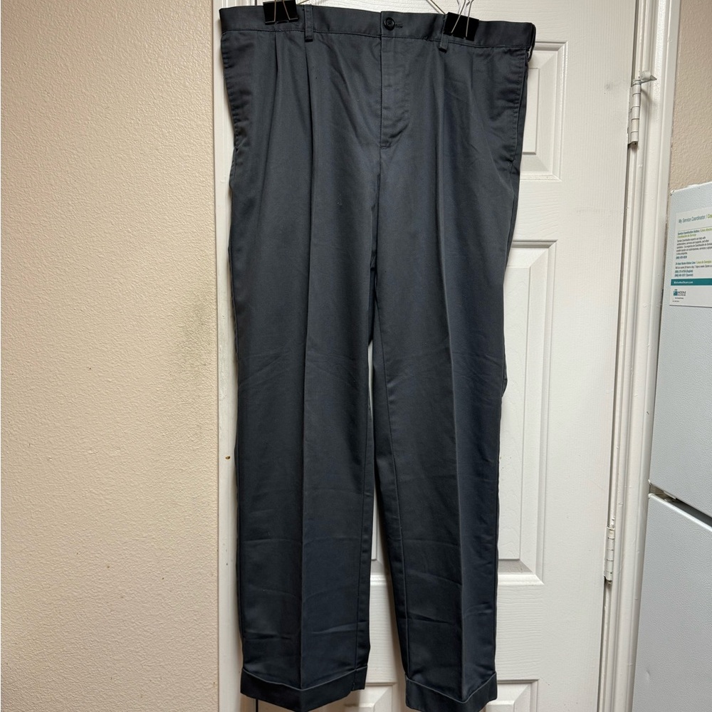 Men's cuffed dress pants